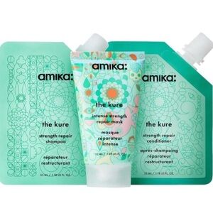 Amika The Kure Strength Repair travel size set